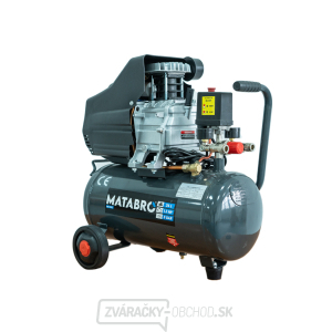 Matabro MB-K102, Olejový kompresor 24l, 230V | 2500W gallery main image