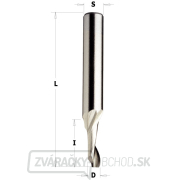 Špirálová fréza na ALU a PVC CMT C188 - D12x14 L80 S = 8mm HSS Náhľad