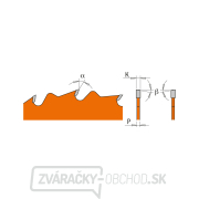 CMT Orange Pílový kotúč pre pozdĺžne rezy - D260x2,8 d30 Z28 HW Náhľad