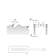 CMT Pílový kotúč pre elektronáradie, pozdĺžny rez - D160x16 Z12 HW Náhľad