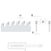 CMT CHROME Pílový kotúč pre pozdĺžne a priečne rezy - D250x3,2 d30 Z40 HW Odhlučnený Náhľad