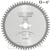 CMT Industrial C287 Pílový kotúč na lamino bez predrezu - D160x2,6 d20 Z34 HW Náhľad