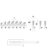 CMT Super XTreme Pílový kotúč na lamino a DTD - D250x3,2 d30 Z78 HW Náhľad