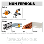 CMT Orange Pílový kotúč na neželezné kovy a plasty - D216x2,6 d30 Z40 HW Náhľad