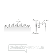 CMT Pílový kotúč na neželezné kovy a plasty - D250x3,2 d32 Z80 HW Náhľad