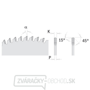 CMT Pílový kotúč pre plávajúce podlahy, PVC, plexi - D250x2,8 d30 Z80 HW Náhľad