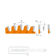 CMT ITK Ultra tenký kotúč na lamino, plast a neželezné kovy - D160x1,8 d20 Z48 HW Náhľad