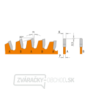 CMT ITK Ultra tenký kotúč na lamino, plast a neželezné kovy - D168x1,8 d20 Z52 HW Náhľad