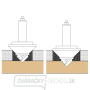 CMT Súprava na ornamenty, fréza 3D S=8mm, šablóna KLASIK s rámom Náhľad