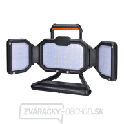 Solight LED reflektor 30W, prenosný, nabíjací, 3000lm, oranžovo-čierny gallery main image