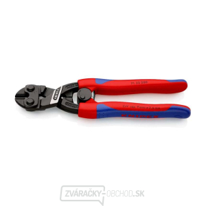 Kompaktné kliešte CoBolt 200 mm KNIPEX 71 32 200 - čierne atramentové, viaczložkové puzdrá gallery main image