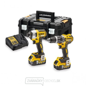 Kombinovaná súprava akumulátorového náradia DeWALT DCK266P2T 18V XR 2x5,0 Ah gallery main image