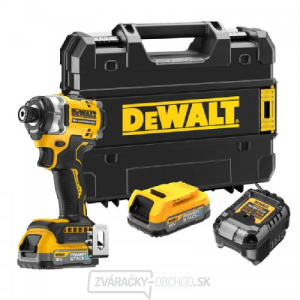 Rázový uťahovák 18V 2x1,7Ah Tstak DeWALT POWERSTACK DCF860E2T gallery main image