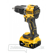 Akumulátorová príklepová vŕtačka XR Li-Ion 18V/2x5,0Ah k 100. výročiu DeWALT DCD100YP2T Náhľad