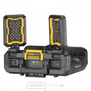 DeWALT DWST08061-1 Nastaviteľné pracovné svetlo s úložným priestorom TOUGHSYSTEM 2.0 gallery main image