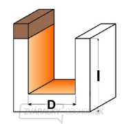 CMT C711B Drážkovacia fréza s ložiskom - D15x20 B15 S=6 HW Náhľad