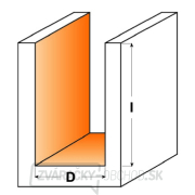 CMT C812 drážkovacia fréza - D12,7x31,7 S6,35 HW Náhľad