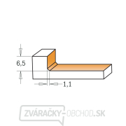 CMT C922.034 HW povrchová fréza - D52x6,5 L83,5 S=12 Z6 Náhľad