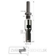 CMT Drážkovacia fréza so závitom M12 - D20x25 L60 M=12x1 HW Náhľad