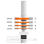 CMT fréza na drážky - D47,6 t3,2-18 H12,8 S=12 HW Náhľad