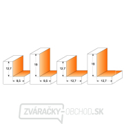 CMT C935 Polodrážková frézka - H12,7 D34,9x12,7 S=12 HW Náhľad