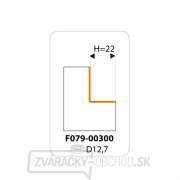 IGM F049 Sklápací holiaci strojček HW - H22 D56,7x12 L66 S=12 Náhľad