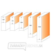 CMT C706 Orezávací nôž, rovné zuby - D12,7x25,4 L70,7 S=6 HW Náhľad