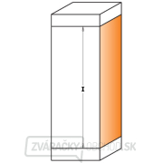 CMT C906 Orezávacia fréza, šikmé zuby - D19x50,8 2xB19 S=12 HW Náhľad