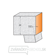 IGM F052 Kuželová fréza pre ložiská CORIAN - D22x30 A10° L83 S=12 Náhľad