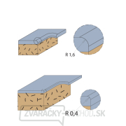 CMT C907 Zaobľovacia fréza - R1,6 D12,7x9,5 S=8 HW Náhľad