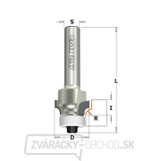 CMT C938 Xtreme Diamond Round Cutter - R2 D16,7x8 S=8, Delrin Náhľad