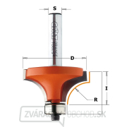 CMT C938 Zaobľovacia fréza dutá - R1,6 D15,9x12,7 S=8 HW Náhľad