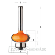 CMT Polkruhová zaokrúhľovacia fréza konvexná - R4 D20,7x8 L57 S=6 HW Náhľad