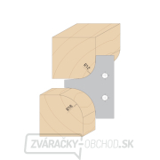 CMT Zaobľovacia fréza R15-R20 MAN - D132 d30 Z2 ALU Náhľad