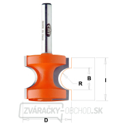 CMT C954 Polkruhová fréza - R12,7 D44,5x41 B26,3 S=12 HW Náhľad