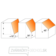 CMT C904 Uhlové frézy - 30° D24x12 L44 S=8 HW Náhľad