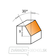 CMT C909 Kombinovaná fréza - 30° D27x9 S=8 HW Náhľad