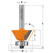 CMT C910 Kombinovaná fréza - 45° D27x5,5 S=8 HW Náhľad