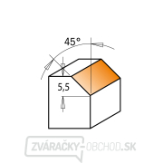 CMT C910 Kombinovaná fréza - 45° D27x5,5 S=8 HW Náhľad