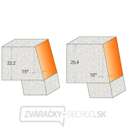 CMT C980 Uhlová fréza pre CORIAN - D28,5 I25,4 A10° S=12 Náhľad