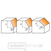 IGM F042 HW uhlové frézy - 22° D25x11 L65 S=6 Náhľad