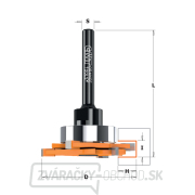 CMT C823.371 Fréza na drážky pre STRIPLOX mini - D47,6x7 H9,5 L65 S=6,35 HW Náhľad