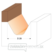 CMT C949 Popis Fréza 60° s ložiskom - D28x19 60° S=12 HW Náhľad