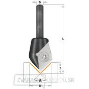 IGM F051 HW fréza s V-drážkou - 90° D23x11 L60 S=6,35 Náhľad