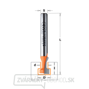 CMT C950 HW fréza na valcové drážky - D10,5x12,5 d6,6 L48 S=8 Z1, M6 Náhľad