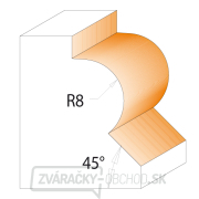 CMT C954 Fréza na príruby so skosením 45° - R8 D36x25 L60 S=8 HW Náhľad