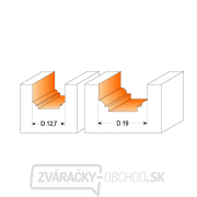 CMT C965 Profilová fréza - R1,2 D12,7x12,7 d8,4 S=8 HW Náhľad