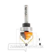 CMT C965B Profilová fréza, ložisko - Profil D, R4 D28,6x13,3 S=8 HW Náhľad