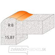 CMT C981 Profilová fréza na hrany CORIAN - D25,4 I12,7 R8 S=12 Náhľad