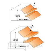 CMT C955 Fréza na spoje 90° - D50,8x22,2 45° S=12 HW Náhľad